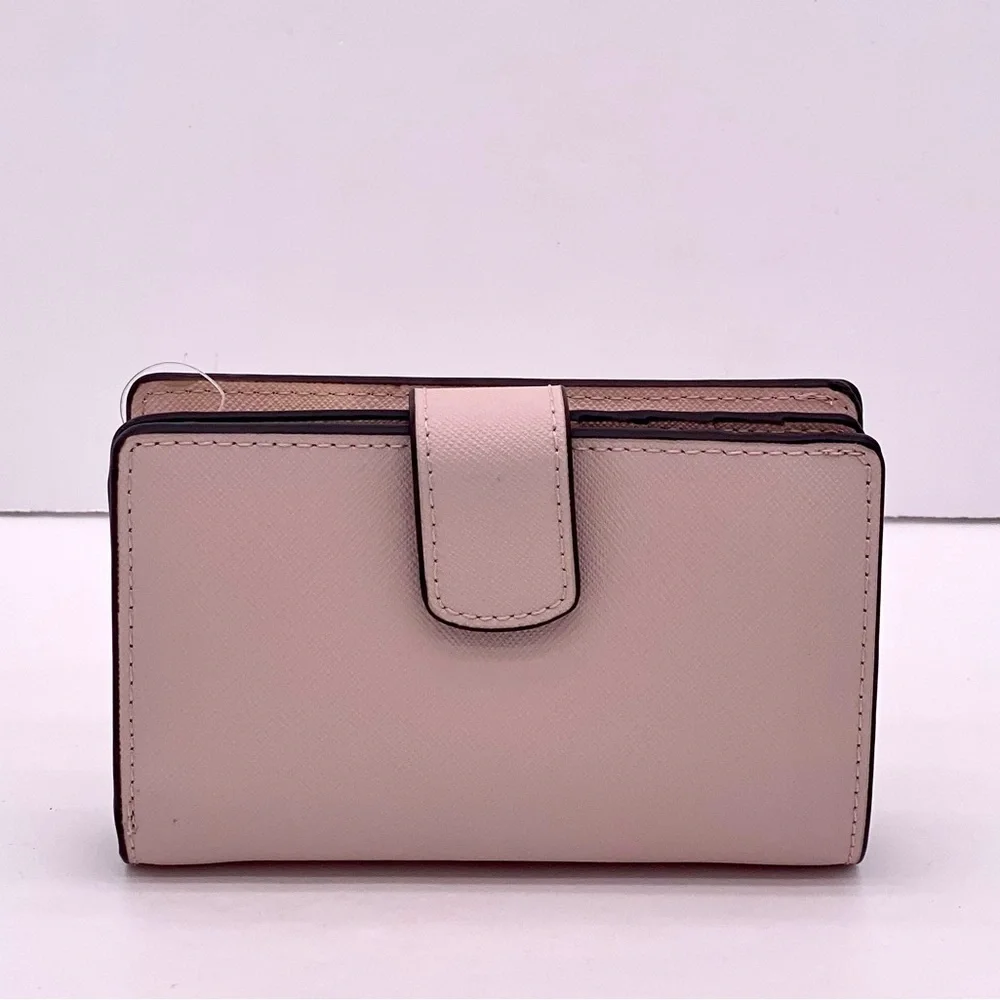 Michael Kors Jet Set Travel Medium Bifold Wallet Pink